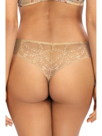 Стринги Ewa Bien Asija C201 Телесный с цветами