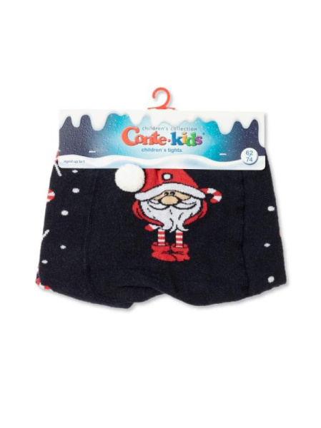 Колготки дитячі Conte Kids NEW YEAR 19С-95/1СП, р. 104-110 (16), 555 темно-синій