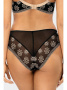 Полные трусики Ewa Bien Avero C110 Черно-бежевый || Полные трусики Ewa Bien Avero C110 Черно-бежевый