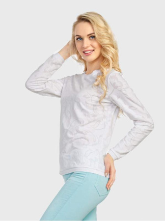 Джемпер LD 707 || ВТЖ Джемпер жін. CE LD 707, р.158,164-84, білий