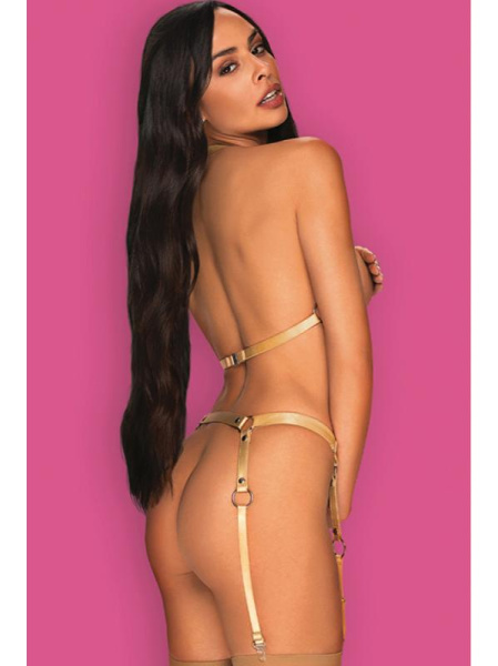 Пояс Obsessive A764 Золотой