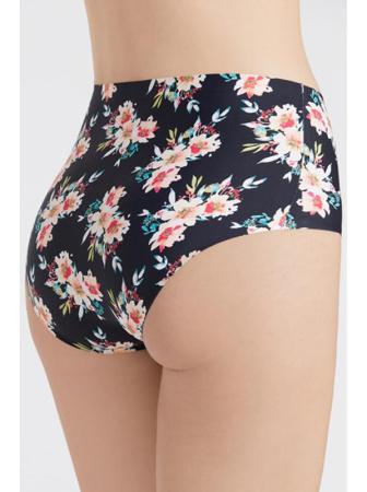 Полные трусики Julimex Apricot Maxi Черный с рисунком || Полные трусики Julimex Apricot Maxi Черный с рисунком