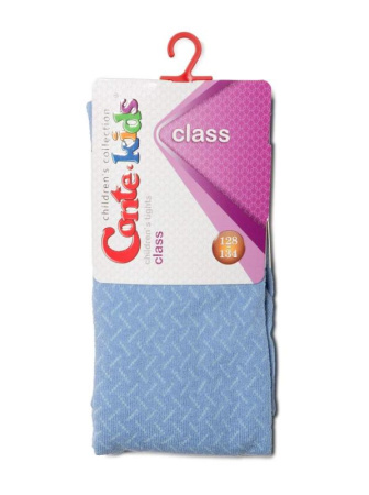 Колготки детские Conte Kids CLASS 7С-31СП, р.150-152, 300 блакитний || Колготки дитячі Conte Kids CLASS 7С-31СП, р. 150-152, 300 блакитний