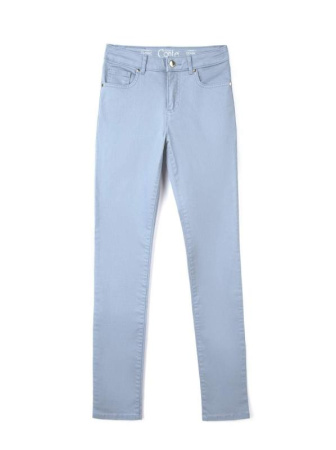 Классические прямые джинсы с эффектом &quot;мгновенная коррекция живота&quot; CON-43G || ВД Брюки джинсові жін. CE CON-43G, р.164-94, сірий