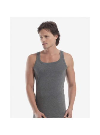 Мужская майка Oztas A-1025, S, Серый