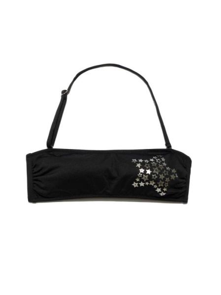 Лиф-бандо с металлическим принтом SILVER STAR