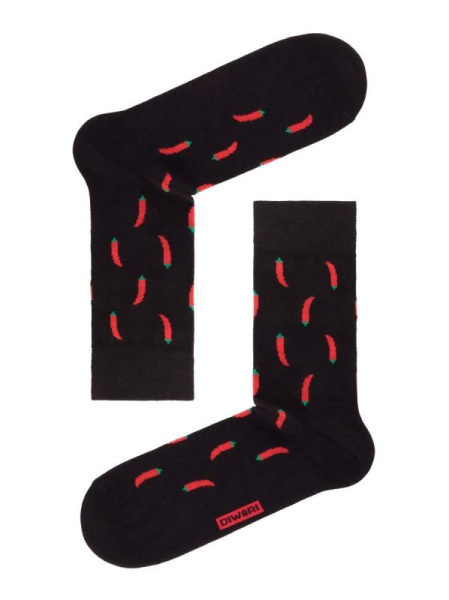 Носки муж. DW HAPPY 17С-151СП, р.25, 061 черный