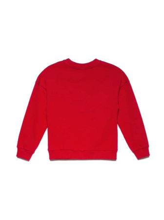 Хлопковый свитшот с мерцающей надписью Disney DD 970 || Джемпер дів. CE DISNEY DD 970, р.128,134-68, royal black