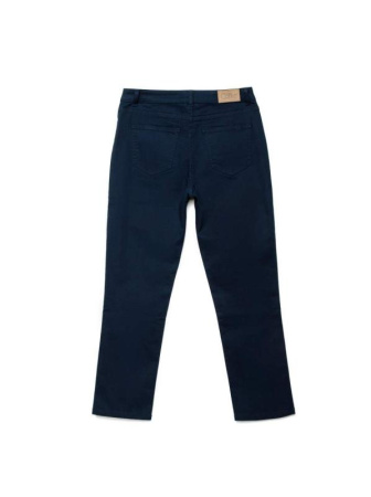 Укороченные джинсы со средней посадкой CON-139B || Брюки джинсові жін. CE CON-139B, р.164-94, dark navy