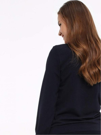 Экстрамягкий свитшот с термоэффектом 834 || Джемпер жін. CE LD 834, р.170-84, navy