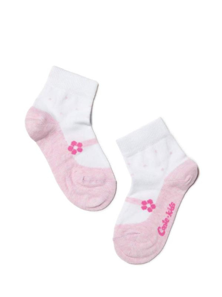 Носки дет. CK TIP-TOP 5С-11СП, р.12, 255 белый-светло-розовый