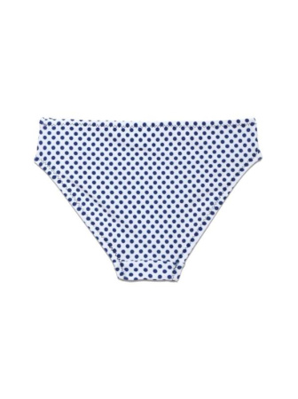 Купальник в мелкий горошек PARTY BUBBLE || Костюм купальний для дівчат СE PARTY BUBBLE, р.98,104-52, white-blue