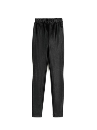 Моделирующие термолеггинсы с высокой посадкой из искусственной кожи BELLA CONTE, р.164-98, royal blaConte Kids || Моделюючі термолеггинсы з високою посадкою зі штучної шкіри BELLA CONTE, р. 170-90, deep khaki