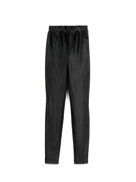 Моделирующие термолеггинсы с высокой посадкой из искусственной кожи BELLA CONTE, р.170-102, royal blaConte Kids