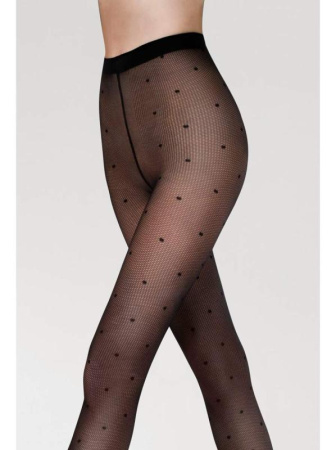Колготки в мелкую сетку GATTA Funny 05, 2, nero(чёрный) || Колготки в мелкую сетку GATTA Funny 05, 2, nero(чёрный)