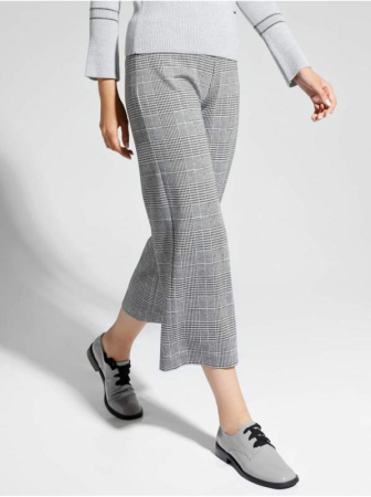 Кюлоты с высокой посадкой в клетку CLASSIC CHIC