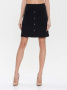 Юбка А-силуэта с металлическим декором MALIBY || Спідниця жін. CE MALIBY, р.170-98, black