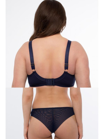 Комплект Samanta Hazel - бюстгальтер с мягкой чашкой A922 и бразилианки M300 Сине-телесный || Комплект Samanta Hazel - бюстгальтер с мягкой чашкой A922 и бразилианки M300 Сине-телесный