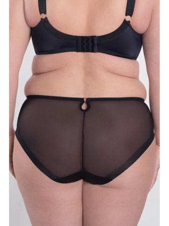 Полные трусики Samanta Perla B400 Черно-телесный || Полные трусики Samanta Perla B400 Черно-телесный