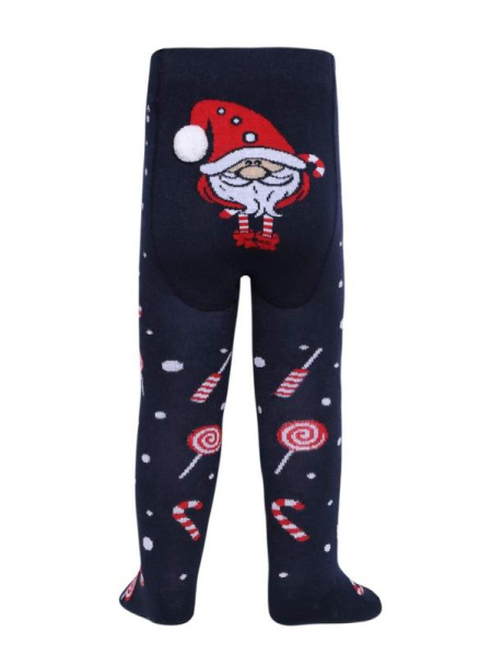 Колготки дитячі Conte Kids NEW YEAR 19С-95/1СП, р. 104-110 (16), 555 темно-синій