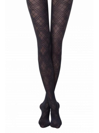 Колготки з геометричним малюнком MEGAN