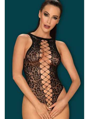 Боди Obsessive B129  Черный