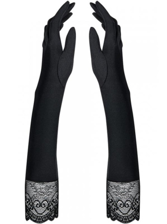 Перчатки Obsessive Miamor  Черный || Перчатки Obsessive Miamor  Черный