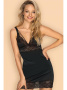 Комплект Obsessive Eloissa chemise Черный || Комплект Obsessive Eloissa chemise Черный