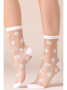 Носки Gabriella Daisy Телесно-бело-голубой || Носки Gabriella Daisy Телесно-бело-голубой