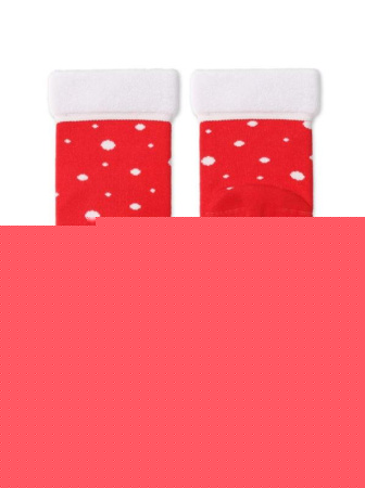 Носки жен. хлопковые Conte NEW YEAR 20С-61СП, р.23-25, 519 красный