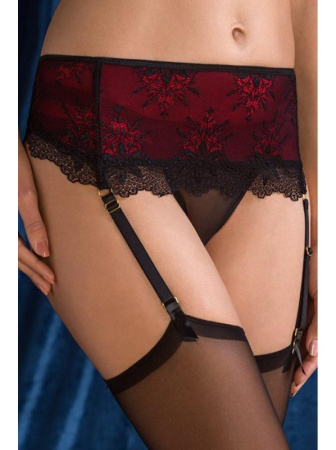 Пояс Gabriella Nancy Черно-красный