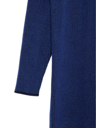 Вязаное платье из пряжи премиальной качества с модалом LDK 064 || Плаття жін. CE LDK064 18С-216СП, р.170-88-94, dark navy