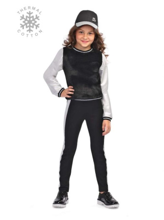 Стильные леггинсы с термоэффектом MINI URBAN NEW, р.152, 158-80 || Стильные леггинсы с термоэффектом MINI URBAN NEW, р.152, 158-80