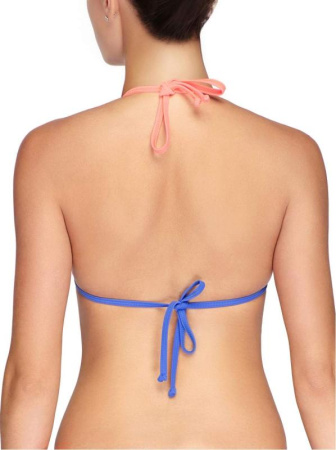 Бикини мягкие треугольники с вкладышем &quot;PUSH UP&quot; EMMA || ВКТ CE Бюстгалтер купальний жіночий  EMMA, р.82-88, чорно-білий