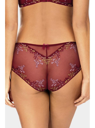 Шортики Ewa Bien Sansa C410 Бордо-золотой
