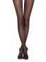 Колготки с геометрическим рисунком AFINA, р.4, Grafit