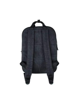 Рюкзак Унисекс Exodus Leather  Canvas  Серый R1002Ex021 || Рюкзак Унисекс Exodus Leather  Canvas  Серый R1002Ex021