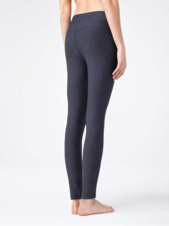 Моделирующие леггинсы с широким поясом &quot;коррекция живота&quot; ESTER, р.170-94, denim || Моделюючі легінси з широким поясом &quot;корекція живота&quot; ESTER, р. 170-94, denim