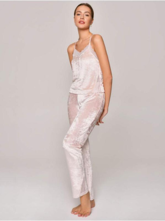 Велюровые брюки для дома VELVET LOUNGEWEAR LHW 1010 || Велюровые брюки для дома VELVET LOUNGEWEAR LHW 1010