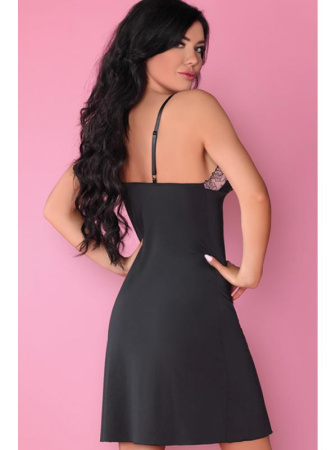 Комплект LivCo Corsetti Malaya Черно-розовый