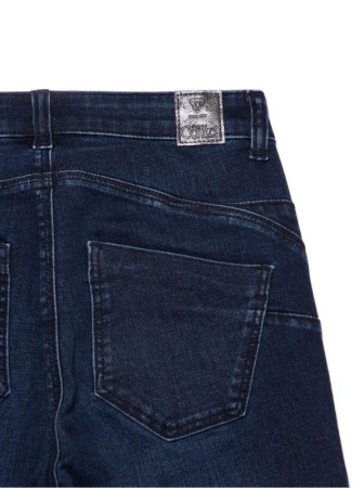 Моделирующие джинсы skinny с высокой посадкой CON-273 || Брюки джинсові жін. CE CON-273, р.164-90, washed indigo