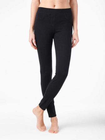 Моделирующие джеггинсы с высокой посадкой INSTYLE, р.164-102, Nero