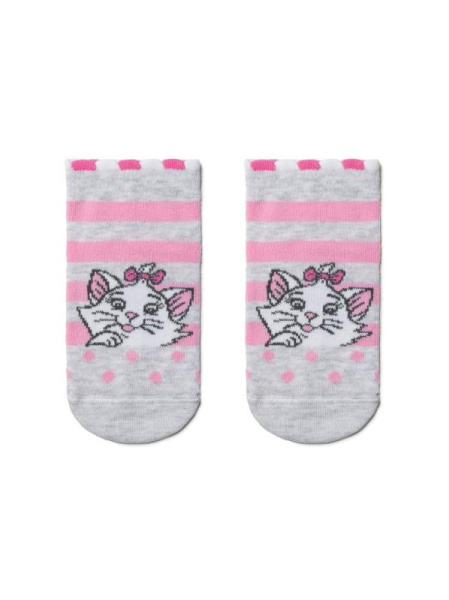 Носки дет. CK DISNEY 17С-126/1СПМ, р.12, 450 светло-серый-розовый