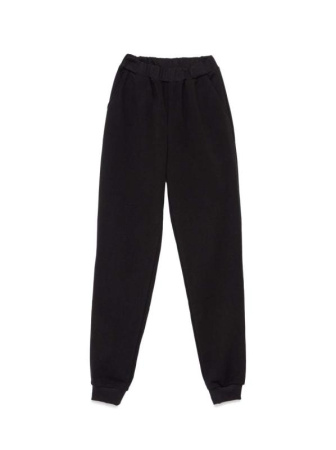 Джоггеры ORA с высокой посадкой с легким мерцанием люрекса || Брюки жін. CE ORA, р.164-102, shiny black