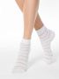 Носки с рисунком в полоску FANTASY || Шкарпетки жін. FANTASY 16С-85СП, р.23-25, Marino
