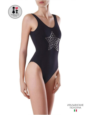 Купальник с металлическим принтом BIG STAR