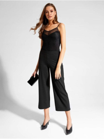 Кюлоты с высокой посадкой с легким мерцанием люрекса TRESOR