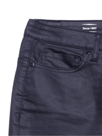 Джинсы skinny c высокой посадкой и премиальным покрытием под кожу CON-172N || Брюки джинсові жін. CE CON-172N, р.164-90, deep navy