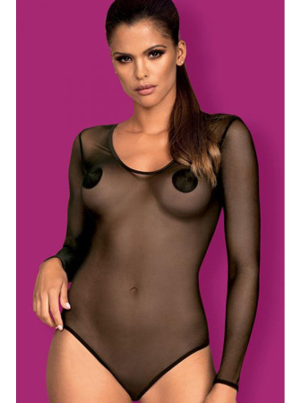 Боди Obsessive B124 Черный