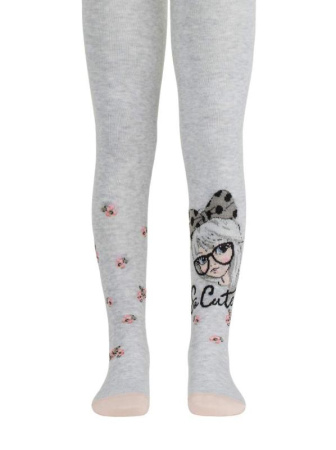 Колготки дитячі Conte Kids TIP-TOP 19С-36СП, р. 128-134 (20), 545 білий